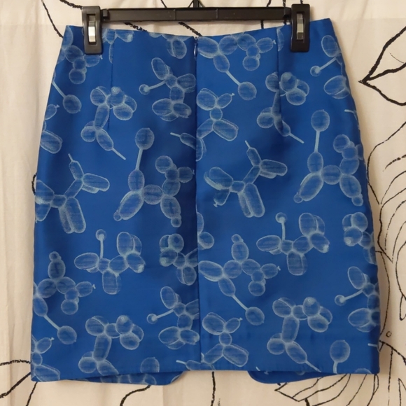 Balloon Dog Printed Mini Skirt - Picture 2 of 3
